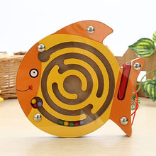 Load image into Gallery viewer, Baby Wooden Toys Maze Game toy Monterey Shuttle Early Learning Magnetic Puzzle Snail Monkey Labyrinth For Baby toys 0-12months