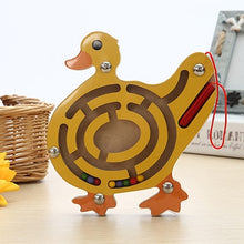 Load image into Gallery viewer, Baby Wooden Toys Maze Game toy Monterey Shuttle Early Learning Magnetic Puzzle Snail Monkey Labyrinth For Baby toys 0-12months