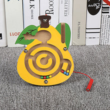 Load image into Gallery viewer, Baby Wooden Toys Maze Game toy Monterey Shuttle Early Learning Magnetic Puzzle Snail Monkey Labyrinth For Baby toys 0-12months