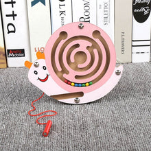 Load image into Gallery viewer, Baby Wooden Toys Maze Game toy Monterey Shuttle Early Learning Magnetic Puzzle Snail Monkey Labyrinth For Baby toys 0-12months
