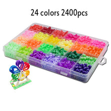 Load image into Gallery viewer, 72 colors 39000pcs Perler Toy Kit 5mm/2.6mm Hama beads 3D Puzzle DIY Toy Kids Creative Handmade Craft Toy Gift